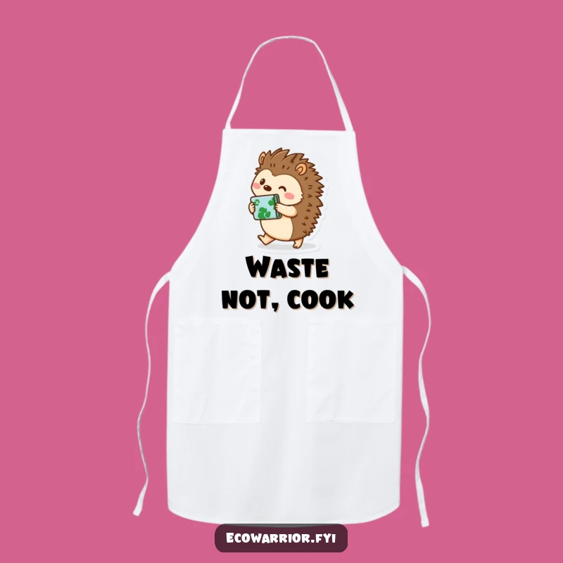 Funny Hedgehog Apron: Cook Up Some Fun with this Eco-Friendly Gift