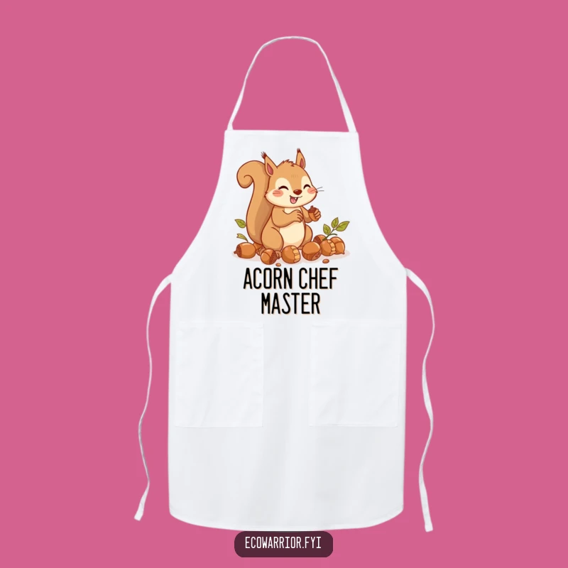 Funny Squirrel Chef Apron - Busy Baker Kitchen Fun