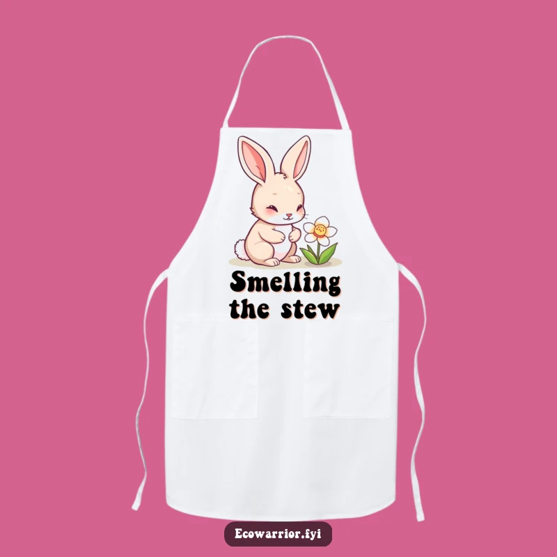 Funny Rabbit Apron: Garden in Style with this Whimsical Gift