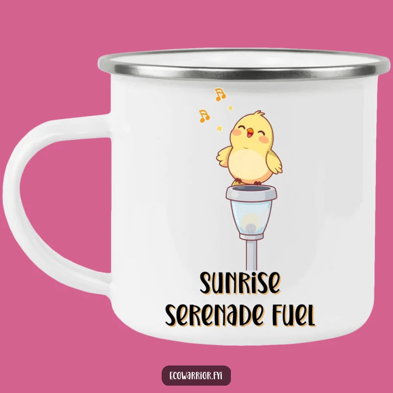 Funny Birdsong Camping Mug - Morning Tunes Outdoors