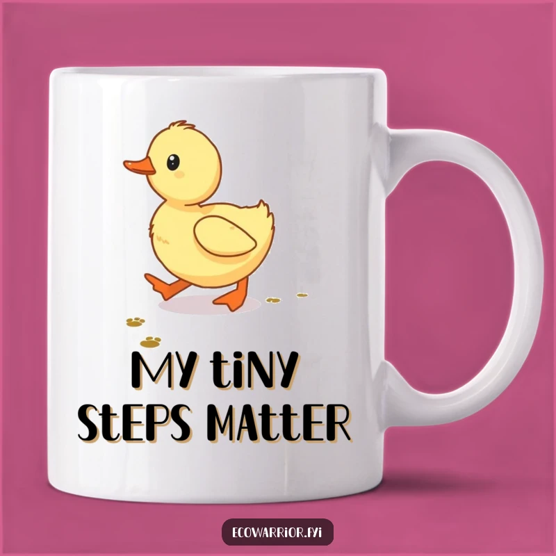 Funny Duckling's Journey Mug: A Hilarious Adventure Gift for Little Explorers