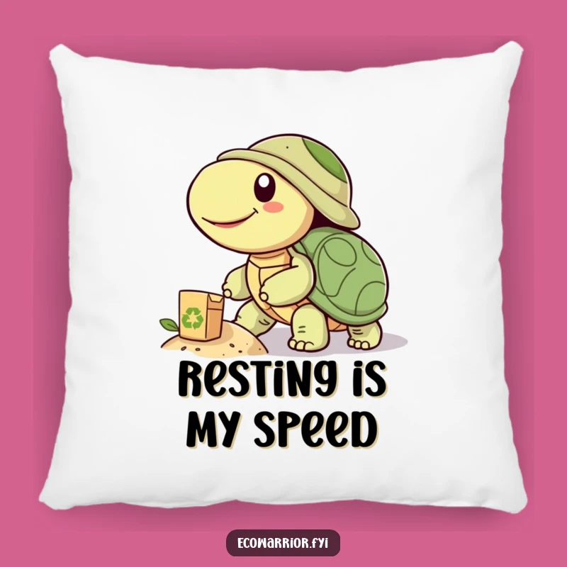 Funny Turtle Power Pillow - Comfort with a Cause