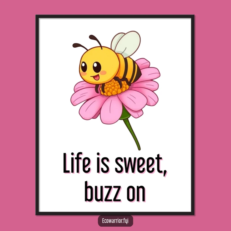 Free Printable Bee Wall Art: Buzzing Downloadable Art for Vibrant Homes