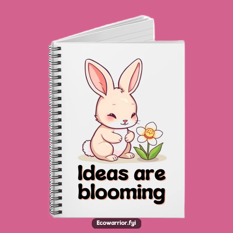 Funny Rabbit Notebook: Explore Ideas with Nature's Curiosity - Whimsical Gift