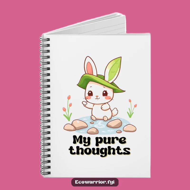 Funny Rabbit Notebook: Nature's Notes, Hilarious Eco-Gift for Writers